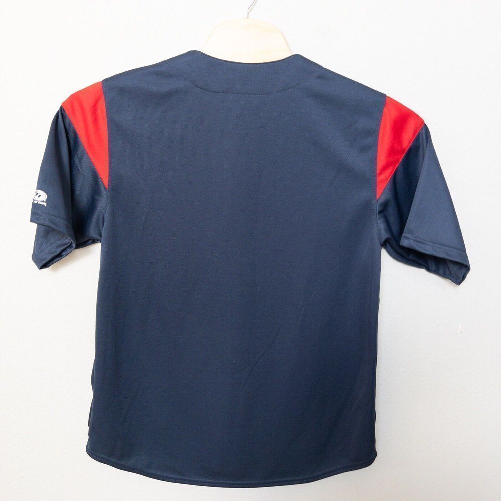 True Fans Stitched Cleveland Indians Jersey Mens Large - Picture 2 of 7